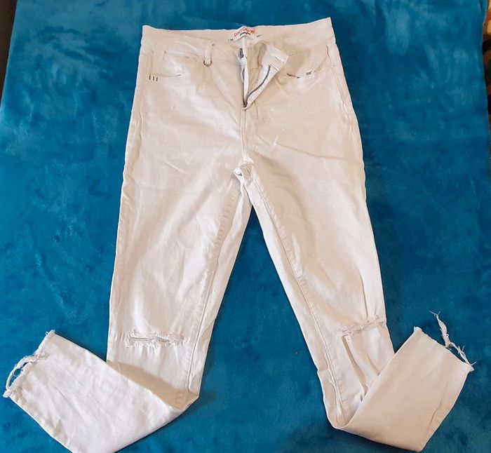 Jean blanc - photo numéro 2