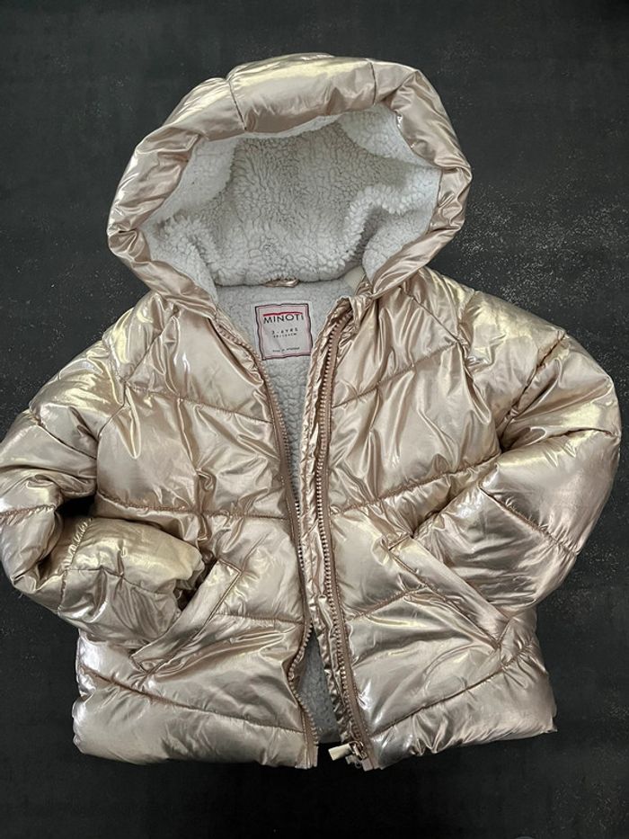 Manteau hiver Minoti 3-4 ans