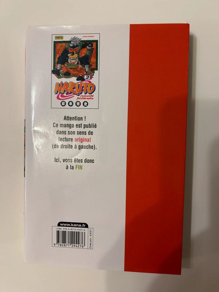 Lot 3 livres mangas naruto - photo numéro 8