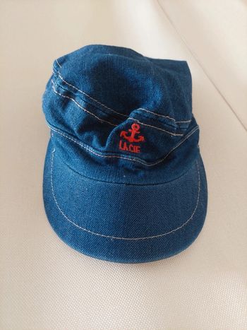 Casquette en jean