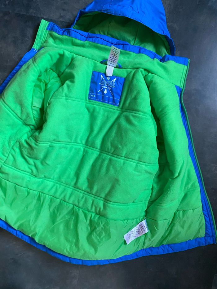 Blouson de ski bleu et vert 8 ans Wedze decathlon - photo numéro 9