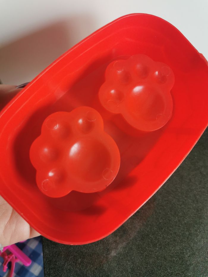 Double ecuelle pattes ou moules en plastique - photo numéro 2