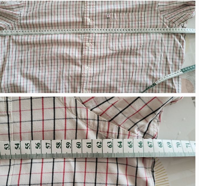 Ralph Lauren Jeans Company Chemise ML T2XL/TFr44 - Carreaux-Coupe Large&Droite-Vintage 100%Coton - photo numéro 5