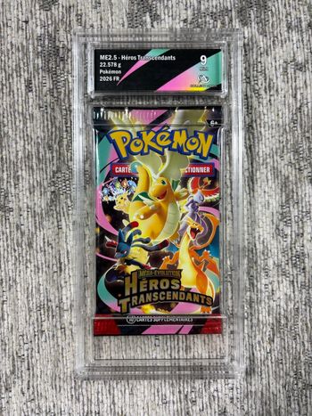 Booster Pokemon ME2.5 Héros Transcendants Gradé Collect Aura 9