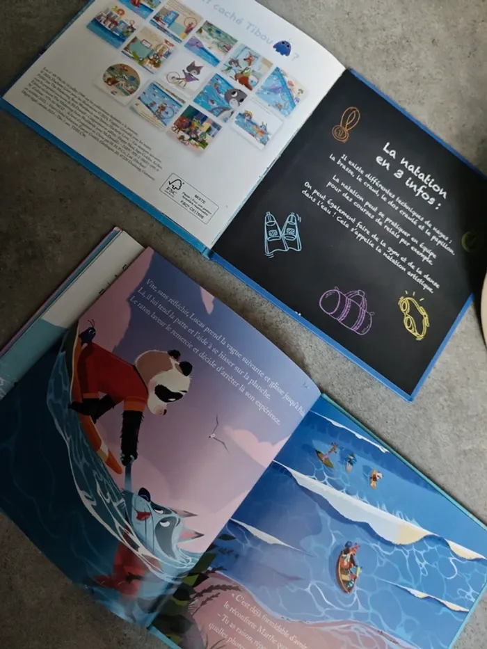 Lot de 2 livres esprit sportif virginie grimaldi - photo numéro 3