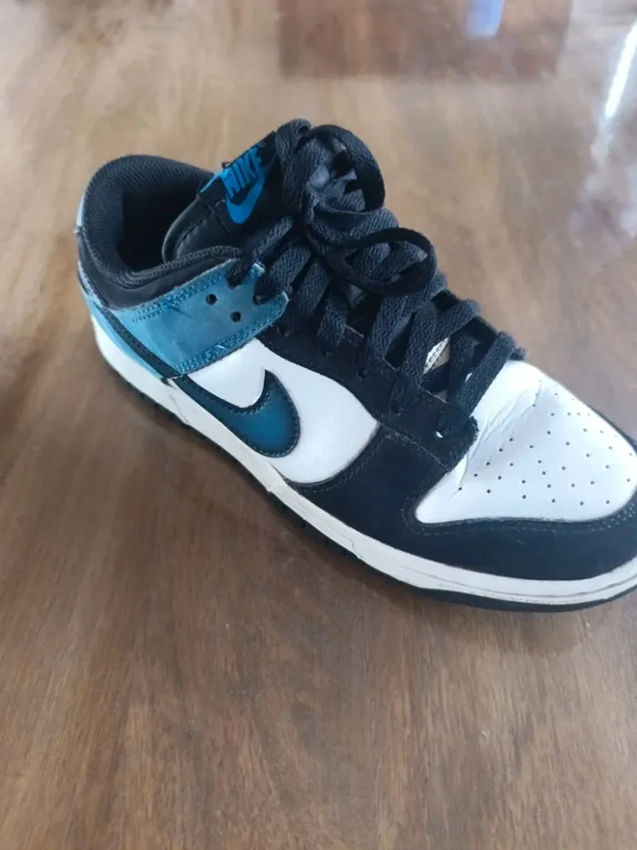 Basket nike dunk low retro T:40.5 - photo numéro 2