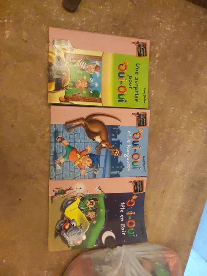 Lot de 3 livres la bibliothèque rose Oui oui