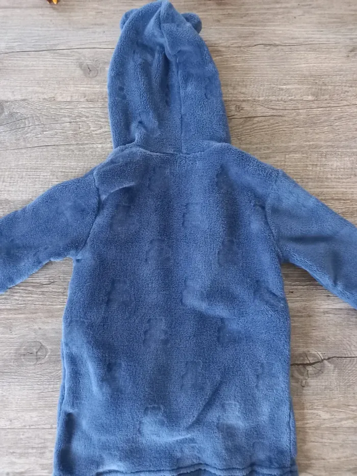 Peignoir bleu - 12 mois - Lulu Castagnette - photo numéro 2