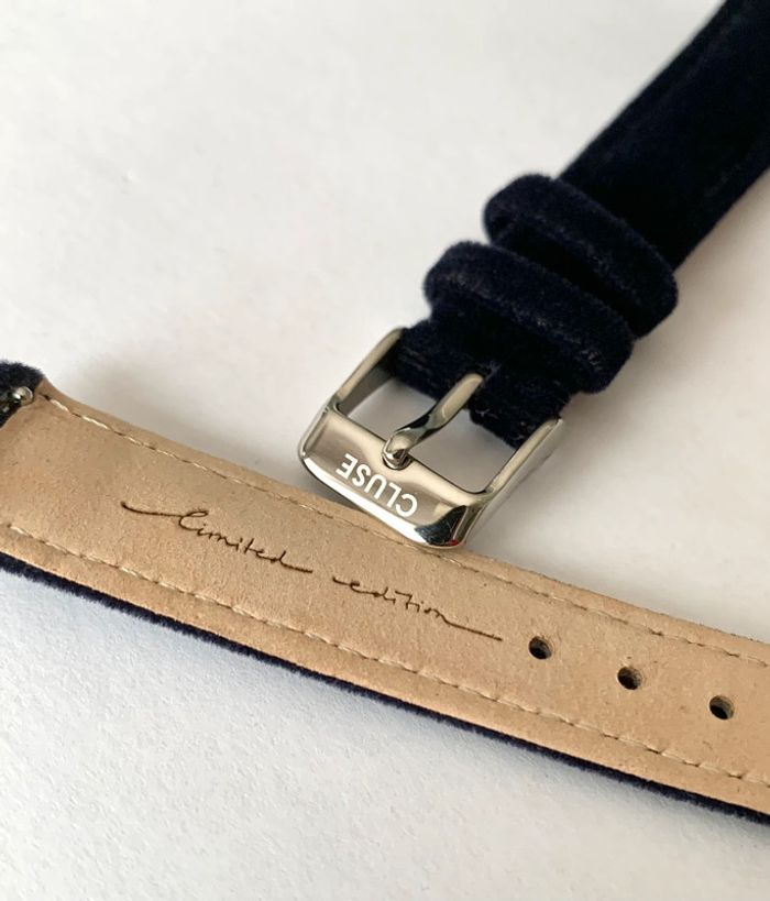 Bracelet de montre Cluse en velours - photo numéro 5