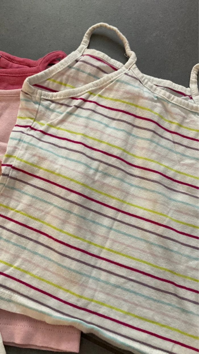 Lot ensemble débardeur vêtement haut vertbaudet 6 ans fille - photo numéro 2