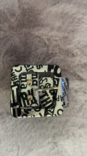 Ceinture avec motifs
