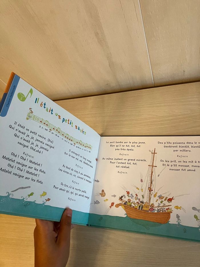 Livre enfant "Je chante et je joue avec mon guiro – très bon état – Atlas Jeunesse – éveil musical - photo numéro 6