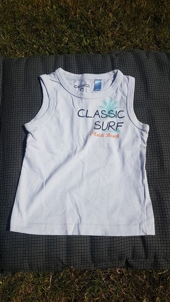 2 débardeurs 24 mois