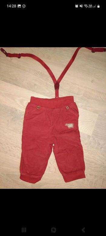 Pantalon velours 6 mois