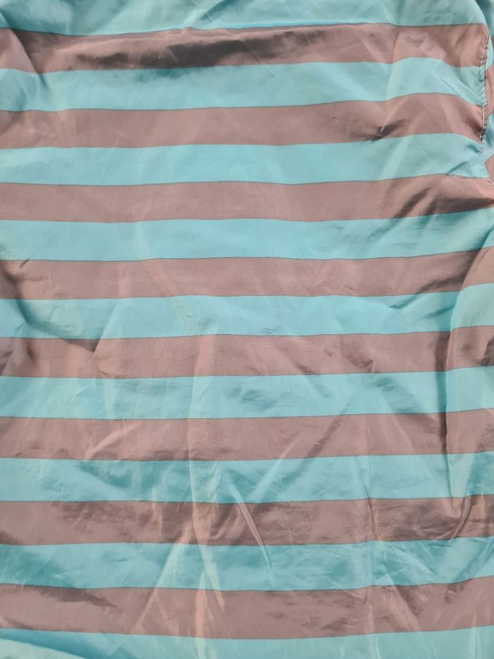 Imperméable rayé bleu et gris léger - 24 mois - photo numéro 9