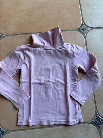 Sous pull col roulé fille 6 ans shiny