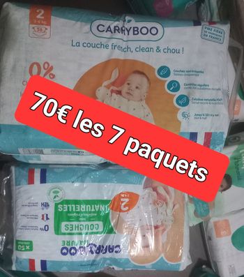 Les couches carryboo taille 2