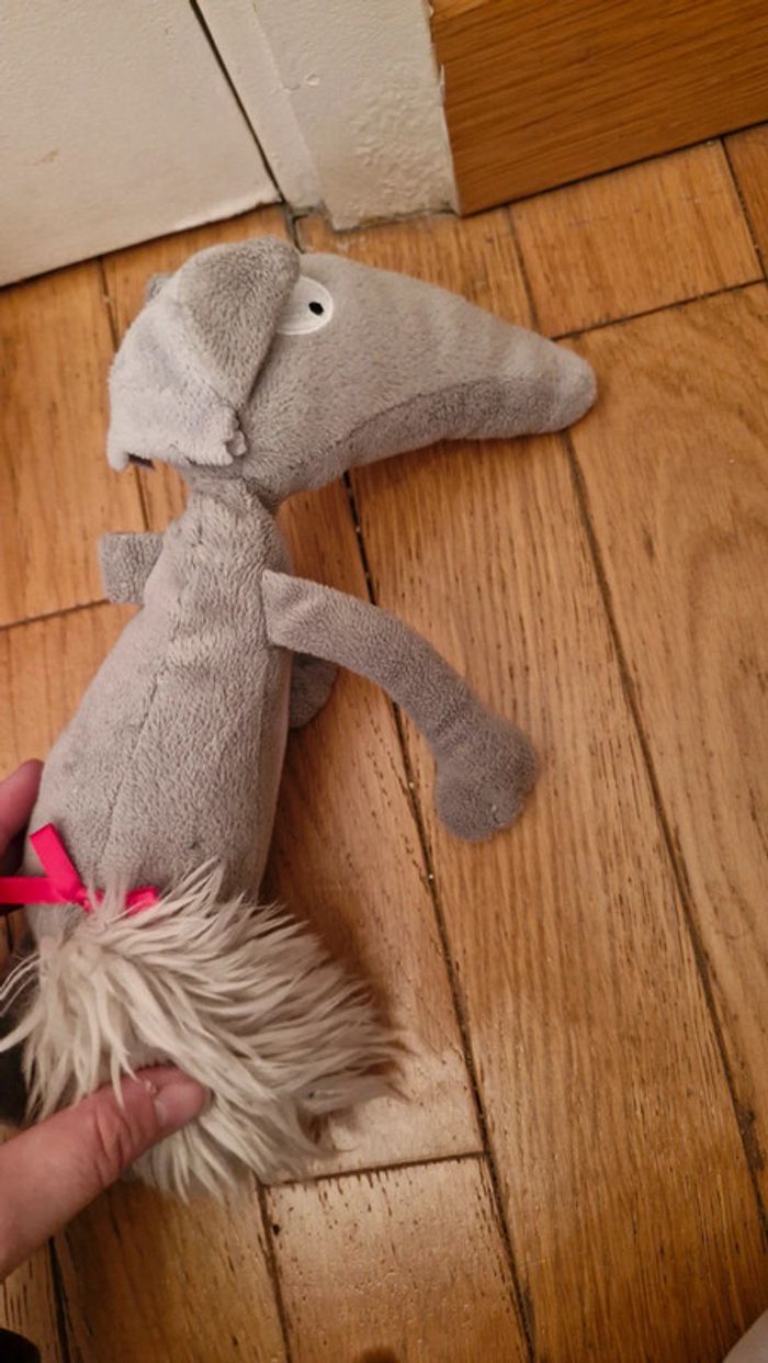 Peluche la louve / le loup Auzou - photo numéro 7