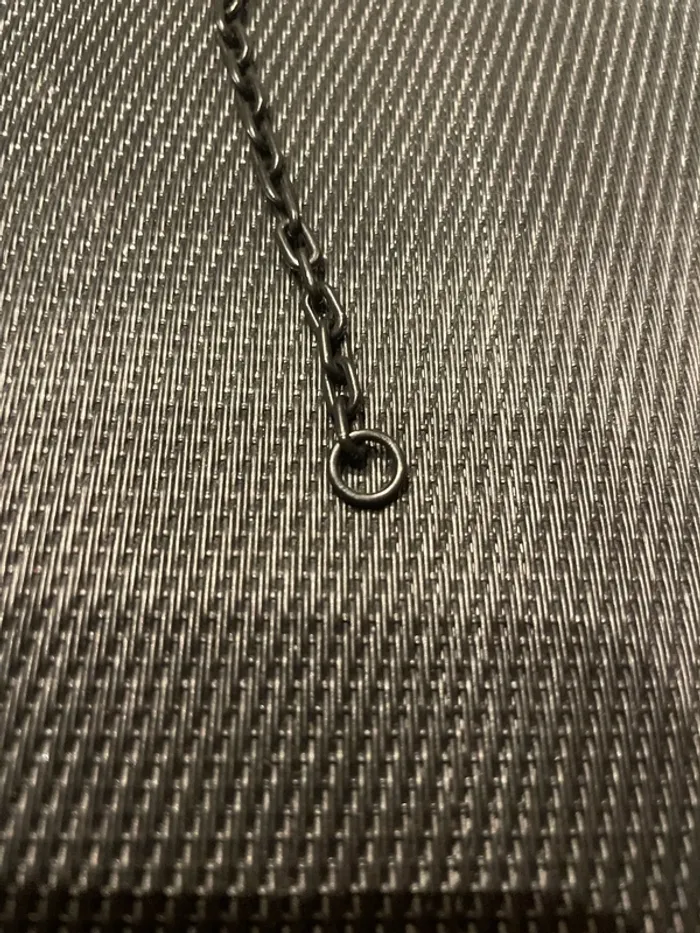 Playmobil chaîne noire 9cm environ 3269 3327 3328 4006 4270 5225 5557 romains pièces détachées - photo numéro 3