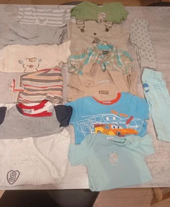 Lot 6 mois été garçon