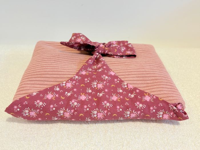 Pochette à livre Rose pâle à Fleurs - photo numéro 3