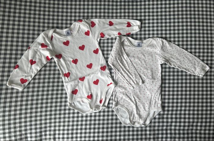 Lot de 2 bodies - Petit Bateau 36M - photo numéro 2