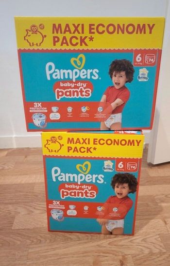 Couche Pampers pants taille6