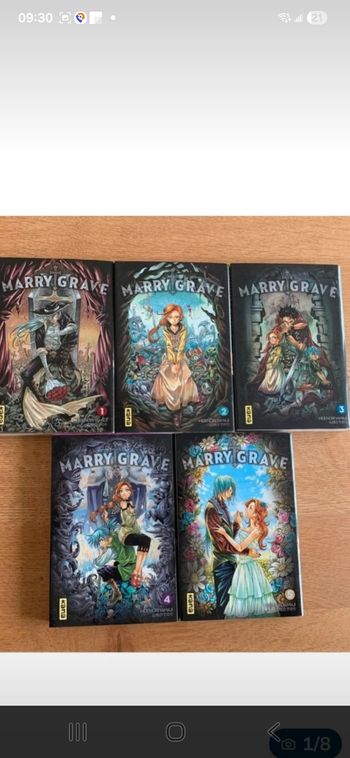 Collection comptete T1 à T5. Mary GRAVE