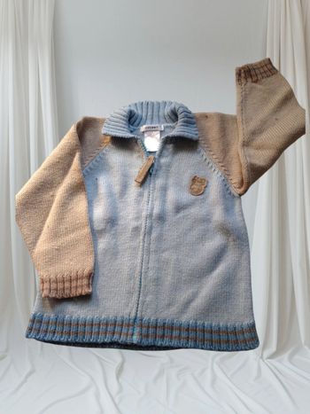 gilet maille hiver 🤍