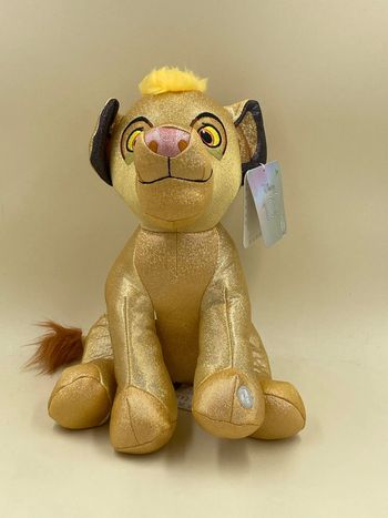Peluche sonore Disney 100 ans Le roi lion Simba 28 x 20 cm neuf
