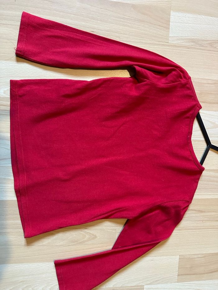 T-shirt manches longues monnie joyeux Noël - photo numéro 3