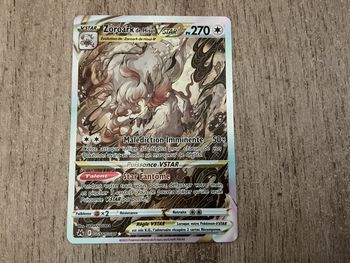 Pokémon carte alternative zoroark de hisui de zénith suprême 