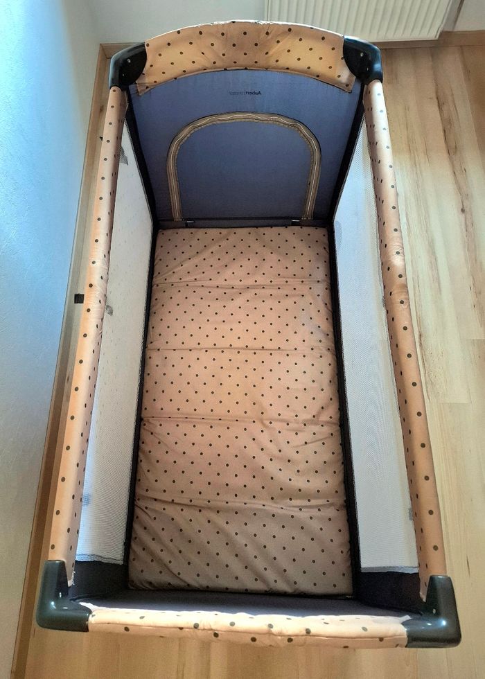 Lit parapluie bébé Aubert Concept 120x60 – Excellent état + housse de transport - photo numéro 3