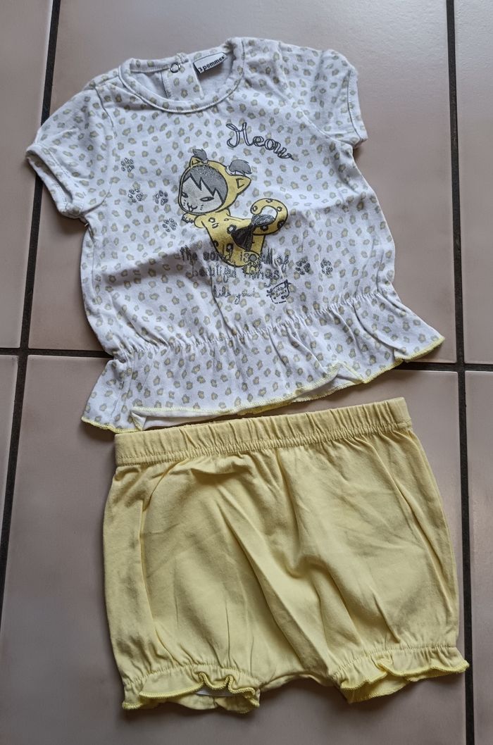 Lot vêtements été bébé fille 6 mois - photo numéro 5