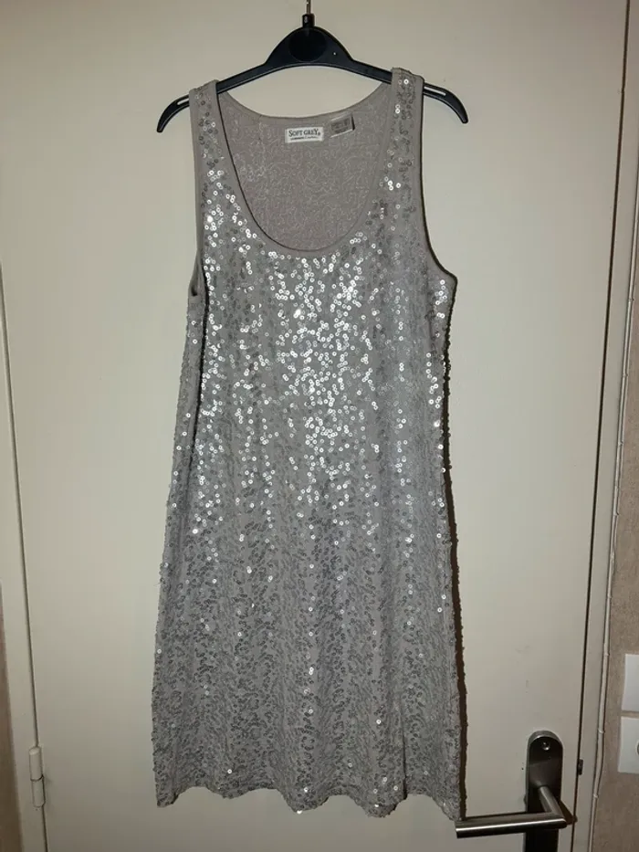 Robe grise la redoute