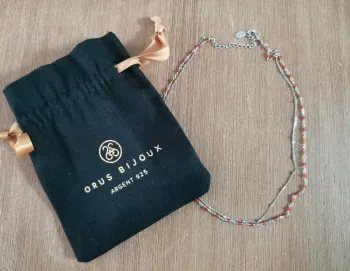 Collier neuf en argent