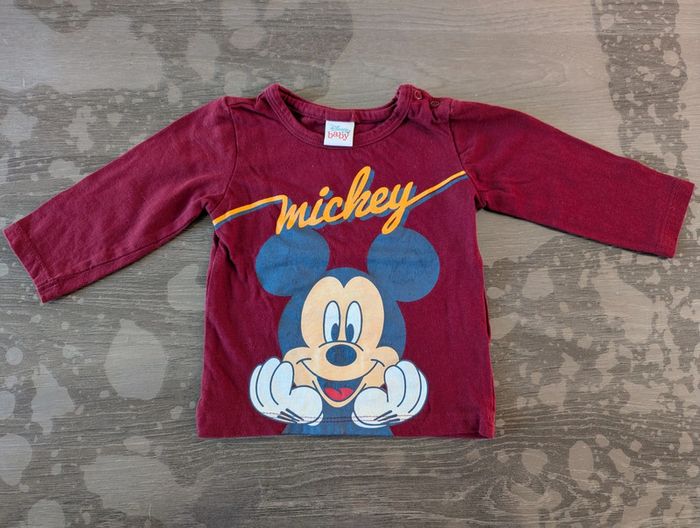 T-shirt manches longues Disney Mickey - photo numéro 2