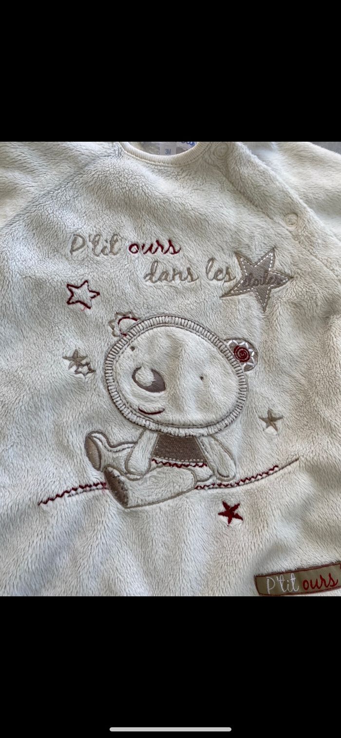Pyjama tout doux 3 mois - photo numéro 3