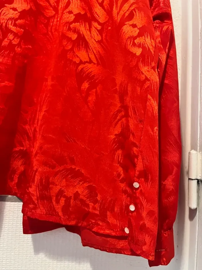 Chemise vintage en soie - photo numéro 4