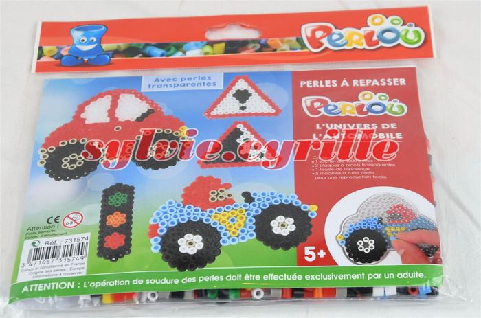 Kit perles à repasser 3D Univers l'automobile - photo numéro 2