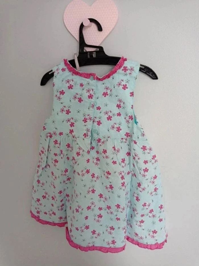 Robe bleue et rose Orchestra 23 mois 86 cm - photo numéro 2