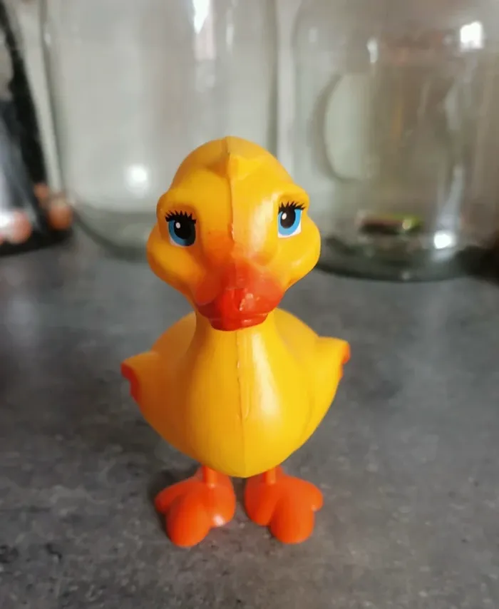 Canard vintage plastique