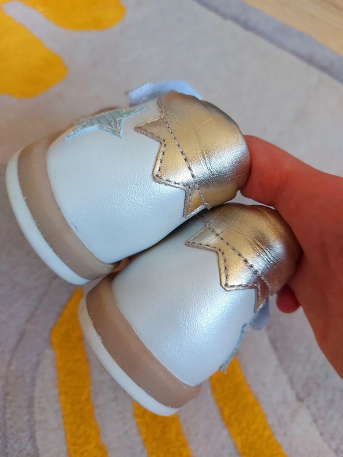 Sandales Babybotte nacrées 26 comme neuves - photo numéro 6