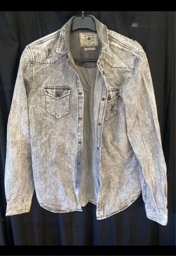 Chemise en jeans Zara