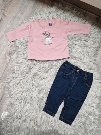 Ensemble jean + t-shirt