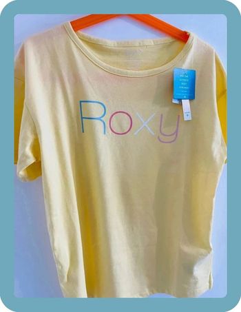 Beau t-shirt jaune 12 ans roxy jamais porté neuf