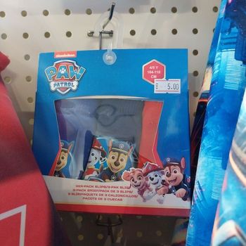 Boite slips paw patrol