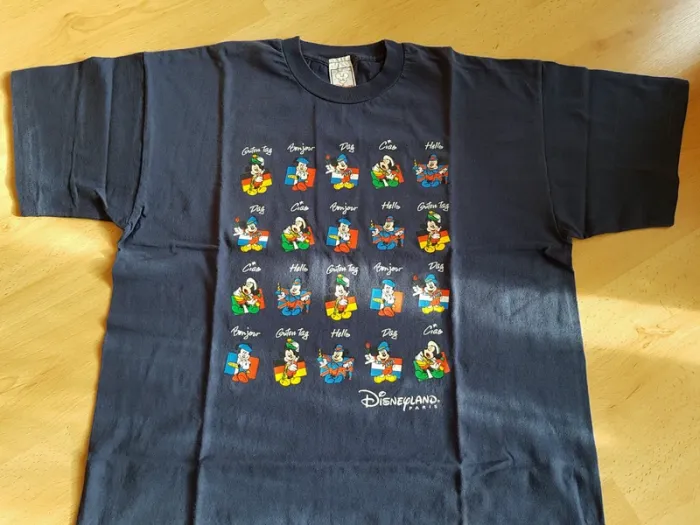 Tee shirt bleu marine Disney - photo numéro 4