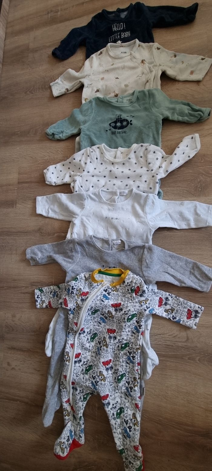 Lot de pyjamas garçon 9 mois