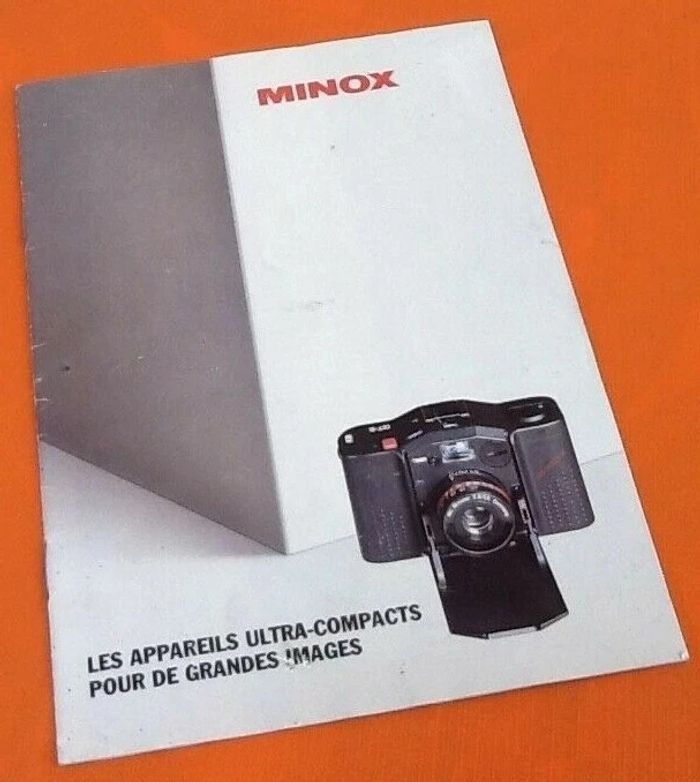 Brochure Minox   Les appareils ultra-compact pour de grandes images - photo numéro 2